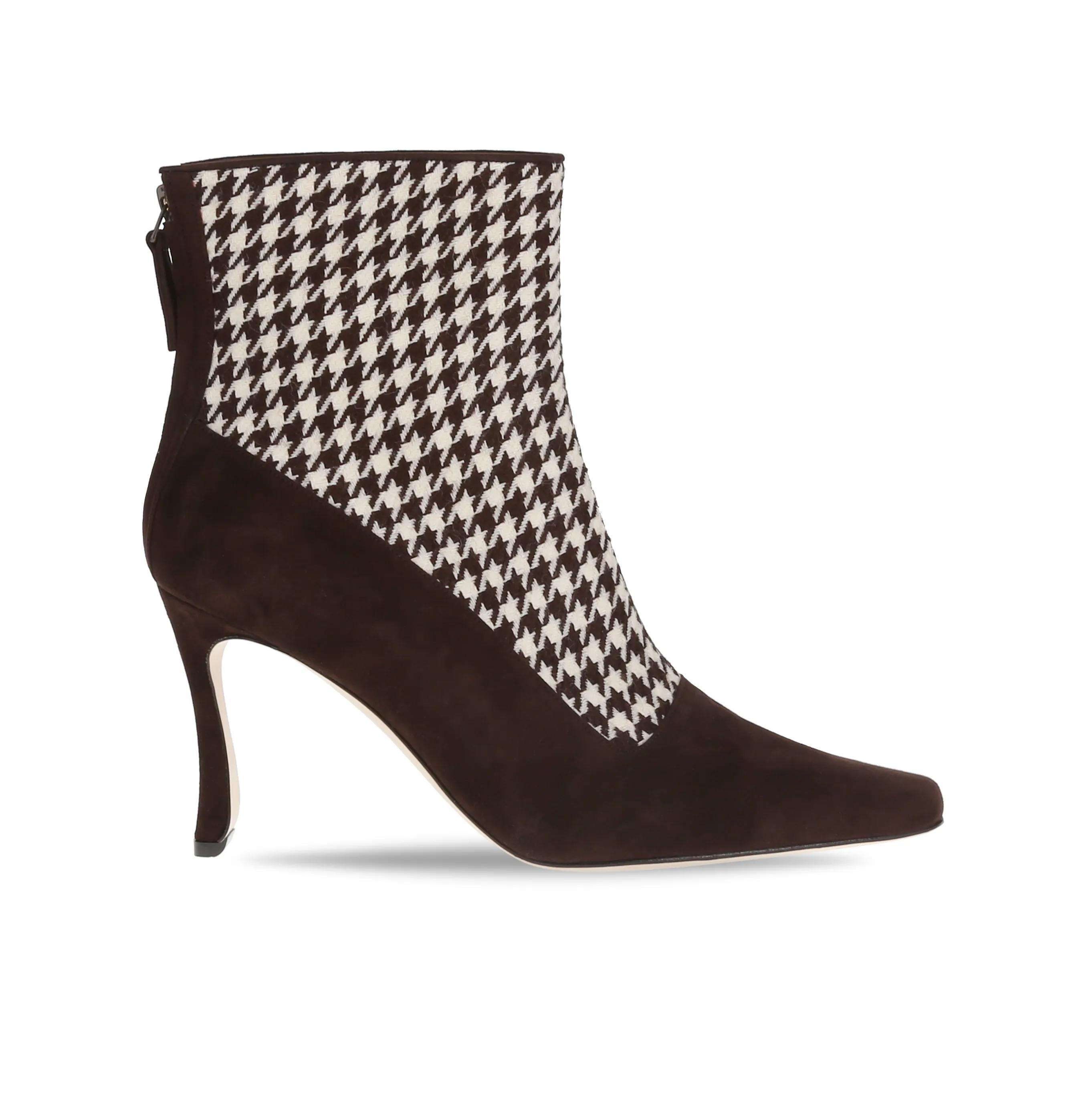 MANOLO BLAHNIK_STEFFL_GOSTA - WOOL - BROWN